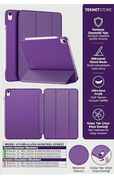 Ipad Air 13" M4 M3 M2 Uyumlu Kılıf Ultra İnce Akıllı Uyku Modlu Standlı Zarif Koruyucu Kapak Kapaklı Kılıf Ipad Air 13" M4 M3 M2 Uyumlu Kılıf Ultra İnce Akıllı Uyku Modlu Standlı Zarif Koruyucu Kapak Kapaklı Kılıf
