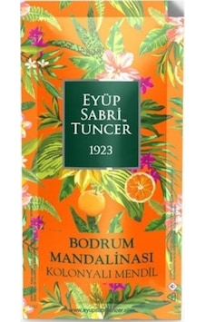 Bodrum Mandalinası Kolonyalı Mendil 50'Li (Küçük Boy) Bodrum Mandalinası Kolonyalı Mendil 50'Li (Küçük Boy)