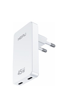 Hepu 45 Watt Gan Şarj Adaptörü Hp-c33 Hepu 45 Watt Gan Şarj Adaptörü Hp-c33