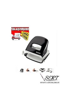 Leıtz Delgeç 5008 Metal 30Sfy Delme Kap Siyah Leıtz Delgeç 5008 Metal 30Sfy Delme Kap Siyah