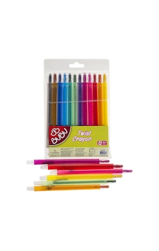 Bu-bu Twist Crayon 12 Renk Mum Boya Bubu00044