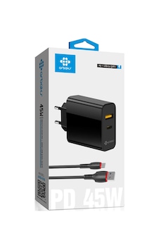 Pd 45w Pd + Qc Usb Bentle Type-c Set Arbaks Arb-016 Pd 45w Pd + Qc Usb Bentle Type-c Set Arbaks Arb-016