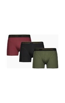Jack & Jones Jack&jones Erkek 3'lü Boxer 12300849.brd Çok Renkli