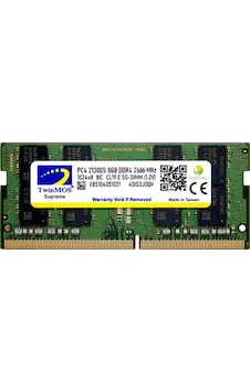 Twinmos MDD48GB2666N 8 GB DDR4 2666 MHz SODIMM Ram Twinmos MDD48GB2666N 8 GB DDR4 2666 MHz SODIMM Ram