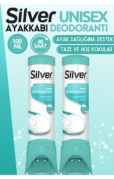 Silver Fresh - Up Ayakkabı Deodorantı Koku Sprey 2 Adet 100 ML Silver Fresh - Up Ayakkabı Deodorantı Koku Sprey 2 Adet 100 ML