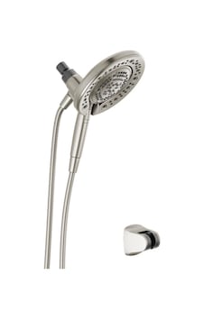 Delta Faucet 7-setting In2ition Çift Duş Başlığı, El Spreyi, Fırçalanmış Nikel Duş Başlığı, Hortum, Duş Başlıkları Ve El Duşları, El Duş Başlıkları, Saten Nikel 75687dsn Delta Faucet 7-setting In2ition Çift Duş Başlığı, El Spreyi, Fırçalanmış Nikel Duş Başlığı, Hortum, Duş Başlıkları Ve El Duşları, El Duş Başlıkları, Saten Nikel 75687dsn