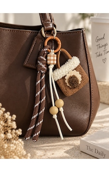 Kumru Studio Sütlü Mocha Mini Çanta Figürlü Çanta Charmı Diğer Kumru Studio Sütlü Mocha Mini Çanta Figürlü Çanta Charmı Diğer