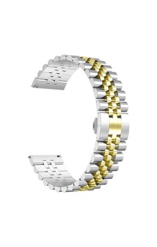 Huawei Watch Gt 3 46mm Uyumlu Krd-36 Metal Mxsp Kordon-gümüş-gold Huawei Watch Gt 3 46mm Uyumlu Krd-36 Metal Mxsp Kordon-gümüş-gold