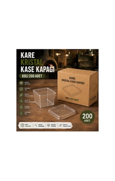 Kare Kristal Kase Kapağı 200 Adet Şeffaf Plastik Kase Kapağı Şeffaf - 917819471 Şeffaf Kare Kristal Kase Kapağı 200 Adet Şeffaf Plastik Kase Kapağı Şeffaf - 917819471 Şeffaf