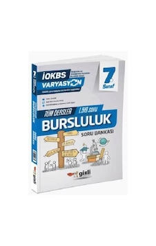 Gizli Yayınları 2025 7. Sınıf Varyasyon Bursluluk Tüm Dersler Soru Bankası Gizli Yayınları 2025 7. Sınıf Varyasyon Bursluluk Tüm Dersler Soru Bankası