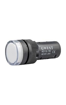 24v Göz Lambası Beyaz Ledli 19 Mm 24v Göz Lambası Beyaz Ledli 19 Mm