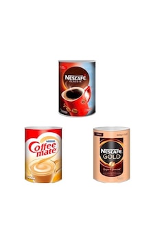 Nescafe Classic 1 KG + Nescafe Gold 900 G + Coffee Mate Kahve Kreması 2 KG Nescafe Classic 1 KG + Nescafe Gold 900 G + Coffee Mate Kahve Kreması 2 KG