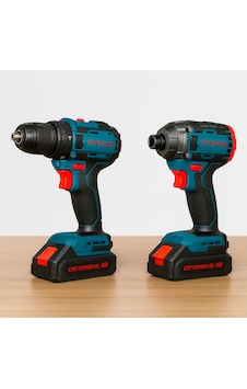 Catpower 5135 Akülü Kömürsüz Matkap + Vidalama Set