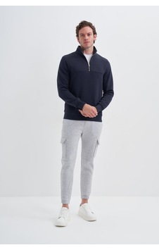 Cazador 56180 Erkek Dik Yaka Sweat Lacivert Cazador 56180 Erkek Dik Yaka Sweat Lacivert