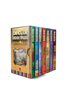 Dinozor Dedektifleri Seti - 7 Kitap Takım - Stephanie Baudet - Peta