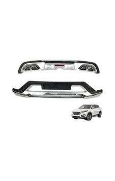 Hyundai Tucson Ön Arka Tampon Koruma Difüzör 2018 Sonrası Hyundai Tucson Ön Arka Tampon Koruma Difüzör 2018 Sonrası