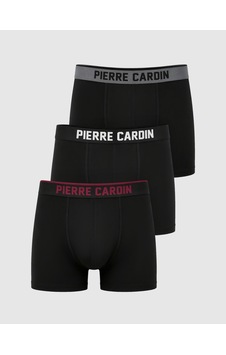 Pierre Cardin Siyah Pamuk Karışımlı 3'lü İç Giyim Boxer Set 50333821-001 Pierre Cardin Siyah Pamuk Karışımlı 3'lü İç Giyim Boxer Set 50333821-001