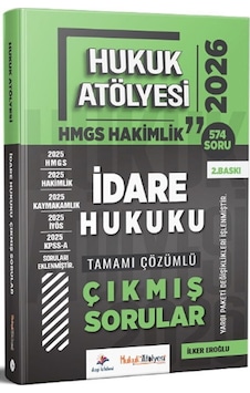 Dizgi Kitap 2026 Hukuk Atölyesi Hmgs Hakimlik İdare Hukuku Çıkmış Sorular Dizgi Kitap 2026 Hukuk Atölyesi Hmgs Hakimlik İdare Hukuku Çıkmış Sorular