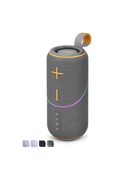 Mini Bluetooth Hoparlör Fm Rgb Outdoor 9.5 X 9.5 X 21.7 Cm Kms300