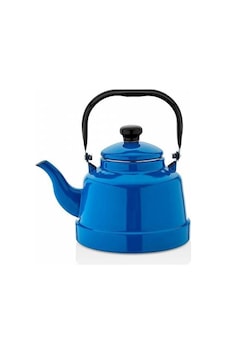 Emaye Nostalji Tekli Mavi Çaydanlık 2,5 Litre Mavi Emaye Nostalji Tekli Mavi Çaydanlık 2,5 Litre Mavi