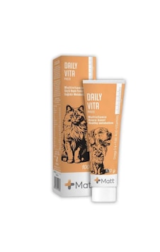Matt Daily Vita Multi Vitamin Kedi Ve Köpek Macunu 100gr Matt Daily Vita Multi Vitamin Kedi Ve Köpek Macunu 100gr