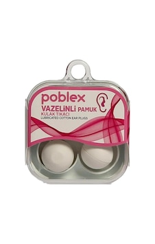 Poblex Vazelinli Pamuk Kulak Tıkacı - Kulak Koruyucu Tıpası 4'lü Poblex Vazelinli Pamuk Kulak Tıkacı - Kulak Koruyucu Tıpası 4'lü