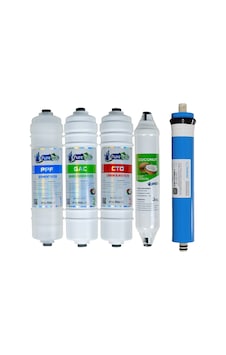 Aquames Puretech 5'li Filtre Seti Membranlı Aquames Puretech 5'li Filtre Seti Membranlı