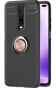 Xiaomi Poco X2 Kılıf Zore Ravel Silikon Kapak Siyah-Rose Gold Xiaomi Poco X2 Kılıf Zore Ravel Silikon Kapak Siyah-Rose Gold