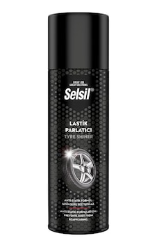 Selsil Oto - Araç Lastik Parlatıcı - Temizleyici Sprey 500ml Bx40 Selsil Oto - Araç Lastik Parlatıcı - Temizleyici Sprey 500ml Bx40