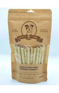 Rakun İşkembeli İnçe Çubuk Köpek Ödül Maması 12 Cm 40' Lı Paket Rakun İşkembeli İnçe Çubuk Köpek Ödül Maması 12 Cm 40' Lı Paket