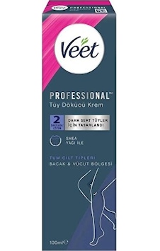 Veet Tüy Dökücü Krem Professional Tüm Ciltler 100 Ml Veet Tüy Dökücü Krem Professional Tüm Ciltler 100 Ml