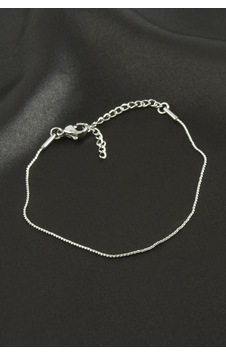 Yılan - 949 - Zincir Çelik Bileklik - Kmrsfres - Gümüş Rengi