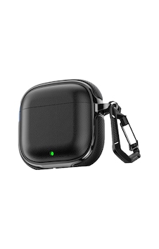 Huawei Freebuds Se 2 / Se 3 İle Uyumlu Kılıf Deri Dokulu Tpu Koruyucu Case Metal Karabinalı Şarj Girişli Siyah Huawei Freebuds Se 2 / Se 3 İle Uyumlu Kılıf Deri Dokulu Tpu Koruyucu Case Metal Karabinalı Şarj Girişli Siyah