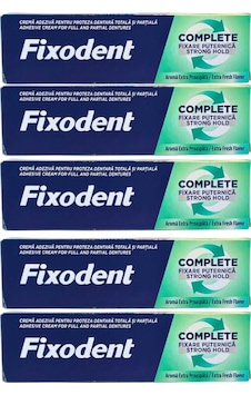 Diş Protez Yapıştırıcı Krem Naneli 37 Gr X5 Adet Diş Protez Yapıştırıcı Krem Naneli 37 Gr X5 Adet
