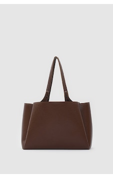 Shule Bags Maksi Tote Çanta Taba Shule Bags Maksi Tote Çanta Taba