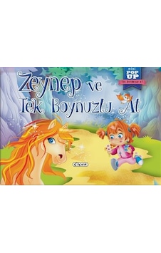 Zeynep ve Tek Boynuzlu At - Mini Pop-Up- Çiçek Yayıncılık