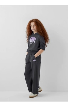Mavi Loose Mavi Logo Baskılı Geniş Paça Antrasit Kız Çocuk Eşofman Altı 7010038-70087 Mavi Loose Mavi Logo Baskılı Geniş Paça Antrasit Kız Çocuk Eşofman Altı 7010038-70087