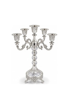 Premium Salon Objesi Parlak Aksesuar Dekor Süsü Kristal Şamdan Mumluk Çok Renkli Premium Salon Objesi Parlak Aksesuar Dekor Süsü Kristal Şamdan Mumluk Çok Renkli