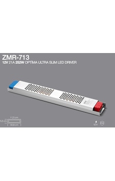 Zmr-713 12v 21a 252w Ultra Slim Led Adaptör