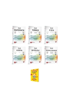 Tyt Matematik Türkçe Fizik Kimya Biyoloji Ve Sosyal Bilimler 6lı Denemeleri