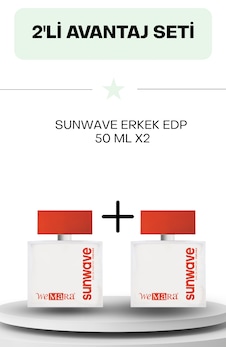 Sun Wave Erkek Edp 50 Ml X2 Diğer