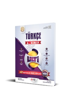 Ulti Yayınları 6.sınıf Türkçe Haftalık Ödev Föyleri Yeni
