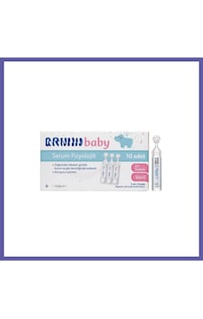 Bezos Baby Serum Fizyolojik 5 Ml X 10 Flakon Nıda