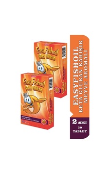 Easyvit Easyfishoil Beta Glukan Karışık Meyve Aromalı 2 x 30 Jel Tablet Easyvit Easyfishoil Beta Glukan Karışık Meyve Aromalı 2 x 30 Jel Tablet