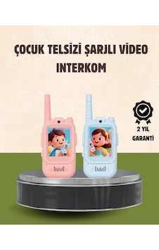 Lexroo Görüntülü Walkie Talkie Çocuk Telsiz Seti Video İnterkomlu Lexroo Görüntülü Walkie Talkie Çocuk Telsiz Seti Video İnterkomlu