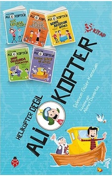 Ali Kopter Seti-5 Kitap Takım - Şebnem Güler Karacan - Uğurböceği Ali Kopter Seti-5 Kitap Takım - Şebnem Güler Karacan - Uğurböceği