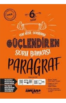 6. Sınıf Paragraf Güçlendiren Soru Bankası - Ankara Yayıncılık 6. Sınıf Paragraf Güçlendiren Soru Bankası - Ankara Yayıncılık