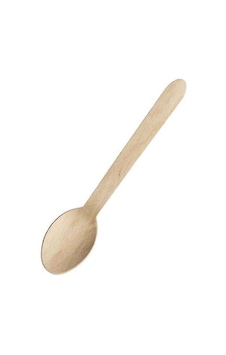 Ekolojik Tahta Kaşık 16 Cm - 100  Adet