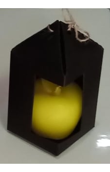 Kokulu Mum Elma - Sarı 1 Adet Fiyatıdır Kokulu Mum Elma - Sarı 1 Adet Fiyatıdır