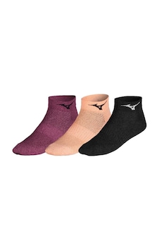 Mizuno Training Mid 3p Unisex Çorap Siyah / Sarı / Mor Çok Renkli Mizuno Training Mid 3p Unisex Çorap Siyah / Sarı / Mor Çok Renkli